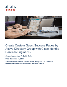 Create Custom Guest Success Pages by Services Engine 1.2