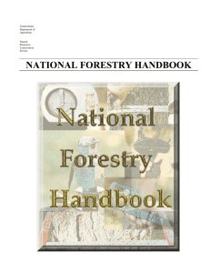 NATIONAL FORESTRY HANDBOOK  United States Department of