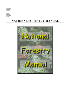 NATIONAL FORESTRY MANUAL  United States Department of
