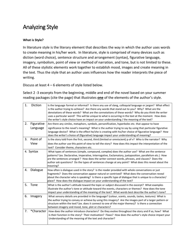 analyzing-style