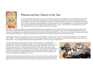 Phaeton and the Chariot of the Sun