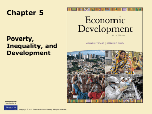 Chapter 5 Poverty, Inequality, and Development