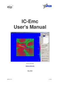 IC-Emc User's Manual  May 2005