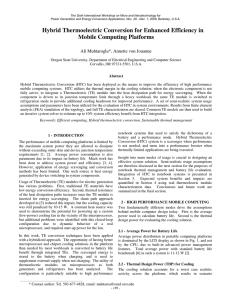 Hybrid Thermoelectric Conversion for Enhanced Efficiency in Mobile Computing Platforms