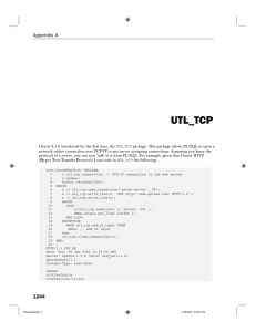 UTL_TCP Appendix A