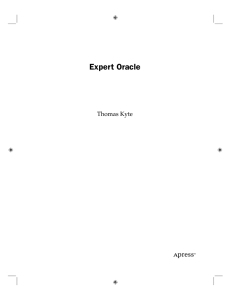 Expert Oracle Thomas Kyte