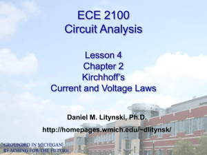 ECE 2100 Circuit Analysis Lesson 4 Chapter 2