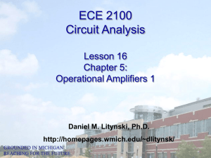 ECE 2100 Circuit Analysis Lesson 16 Chapter 5: