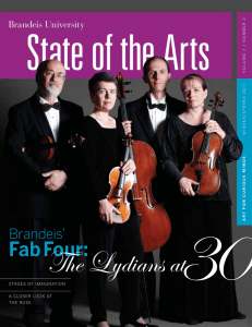 30 The Lydians at Fab Four: Brandeis’