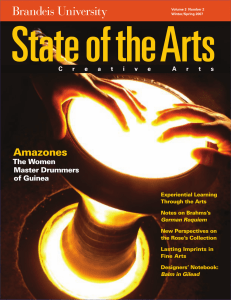 State of the Arts Brandeis University Amazones The Women