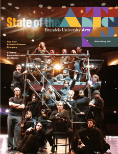 State of the Brandeis University  Arts