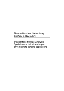 Thomas Blaschke, Stefan Lang, Geoffrey J. Hay (eds.): Spatial concepts for knowledge-