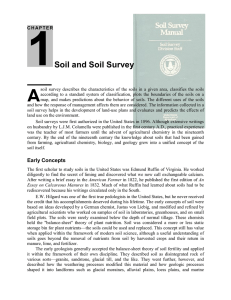 A Soil and Soil Survey