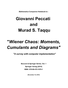 Giovanni Peccati and Murad S. Taqqu