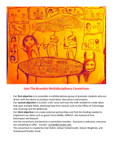 Join	The	Brandeis	Multidisciplinary	Consortium