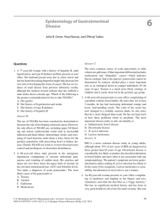 6 Epidemiology of Gastrointestinal Disease Julia B. Greer, Haq Nawaz, and Dhiraj Yadav