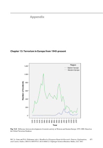 Appendix Chapter 13: Terrorism in Europe from 1945-present  471
