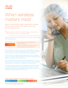 When wireless matters most