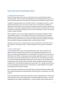 A Day in the Life of An Informatics Nurse
