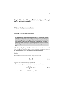 Chapter 9 Exercises of Chapters II.1 (Various Types of Damage)