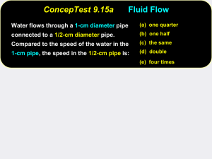 ConcepTest 9.15a Fluid Flow