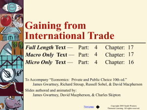 Gaining from International Trade Full Length Macro Only