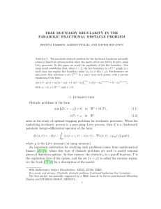 FREE BOUNDARY REGULARITY IN THE PARABOLIC FRACTIONAL OBSTACLE PROBLEM