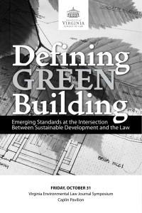 Defining  Building Green