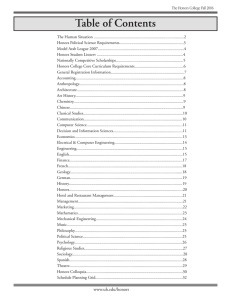 Table of Contents