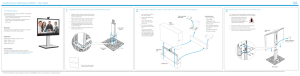 2 1 3 Installing Cisco TelePresence MX300 - Floor Stand