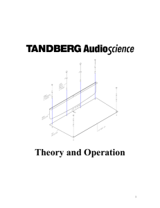 Theory and Operation 1
