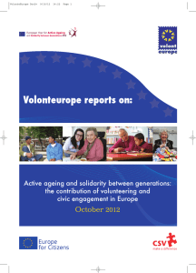 Volonteurope reports on: