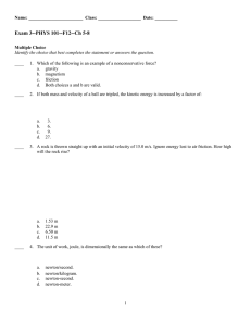 Exam 3--PHYS 101--F12--Ch 5-8