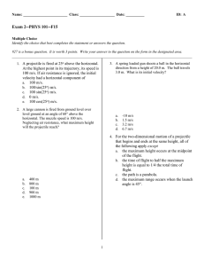 Exam 2--PHYS 101--F15