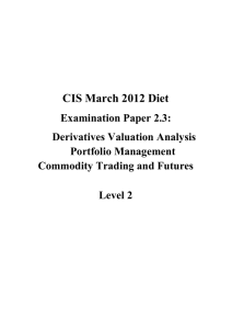 CIS March 2012 Diet