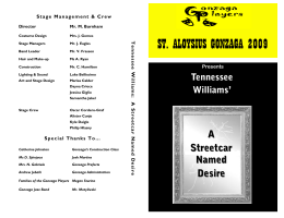 an analysis of the quotations from a streetcar named desire a play by tennessee williams A streetcar named desire design by dóri sirály for prezi characterization: author information and connections: tennessee williams bio a&e television. an analysis of the quotations from a streetcar named desire a play by tennessee williams A streetcar named desire design by dóri sirály for prezi characterization: author information and connections: tennessee williams bio a&e television.