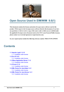Open Source Used In EIM/WIM  9.0(1)