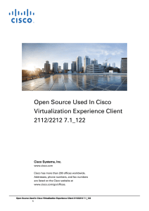 Open Source Used In Cisco Virtualization Experience Client 2112/2212 7.1_122