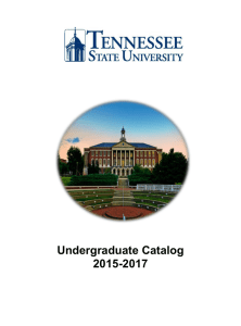 Undergraduate Catalog 2015-2017