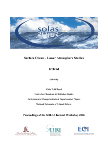 Surface Ocean – Lower Atmosphere Studies Ireland