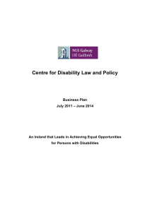 Centre for Disability Law and Policy