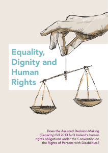Equality, Dignity and Human Rights