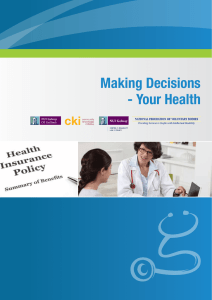 Making Decisions - Your Health