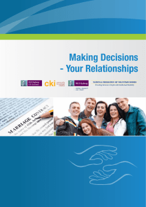 Making Decisions - Your Relationships