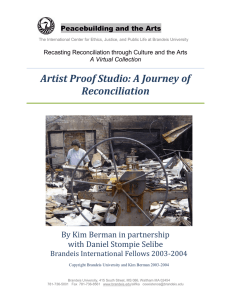 Artist Proof Studio: A Journey of Reconciliation By Kim Berman in partnership