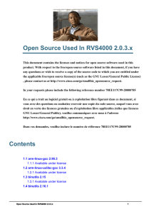 Open Source Used In RVS4000 2.0.3.x