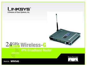 2.4 Wireless- G GHz