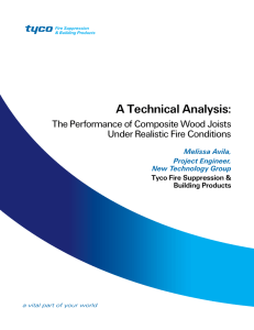 A Technical Analysis: The Performance of Composite Wood Joists Melissa Avila,