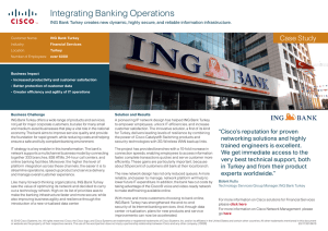 Integrating Banking Operations