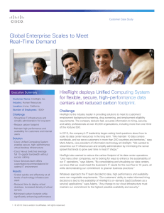 Global Enterprise Scales to Meet Real-Time Demand